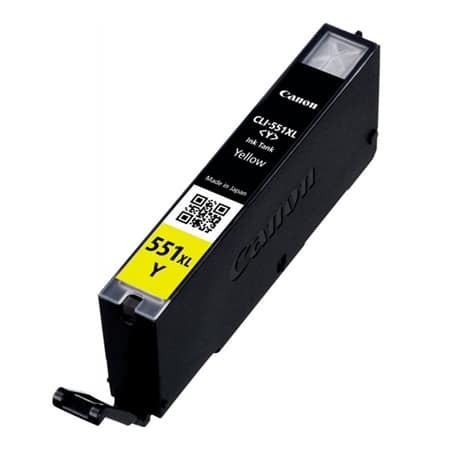[CARTCANCLI551XL-Y] Cartouche Canon Jaune CLI-551XL