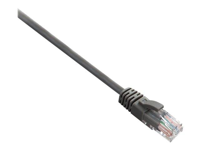 Cable RJ-45 mâle 0.5m Cat6 noir UTP - non blindée