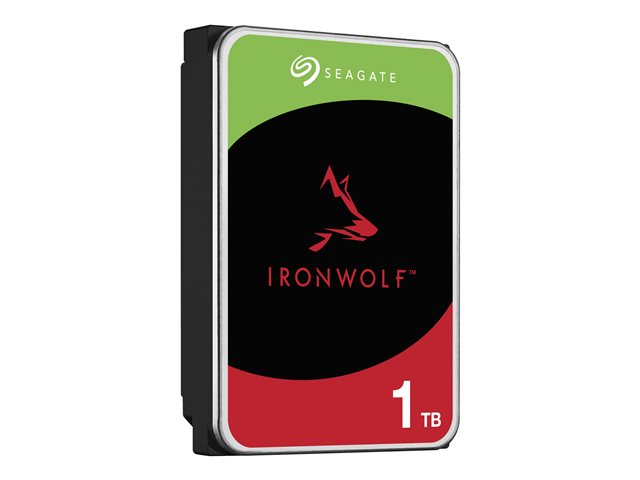 Disque dur 1Tb Seagate IronWolf ST1000VN002  5900 trs SATA 64mb