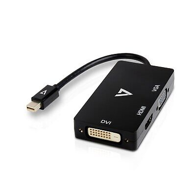 [ADAPMINIDP3EN1V7] Adaptateur mini-DP 3 en 1 V7