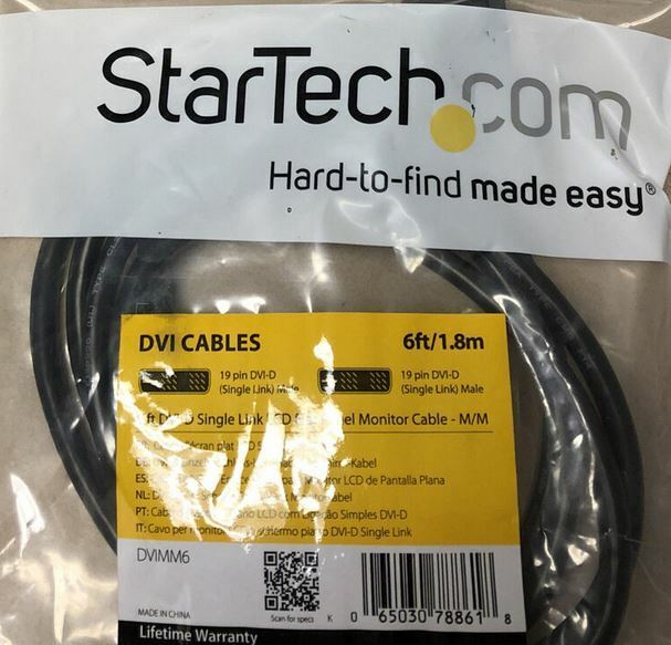 Cable DVI-D M/M 1.80m