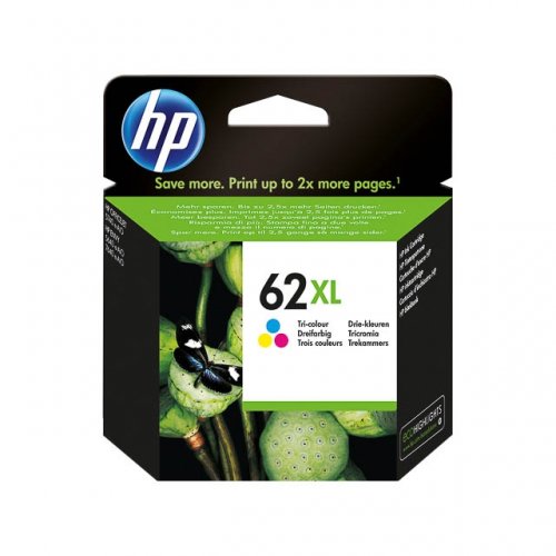 Cartouche HP 62 XL Color 415 pages /5% remplissage