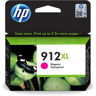 Cartouche HP 912XL Magenta Pour imprimante HP OfficeJet 8012 Et 8024