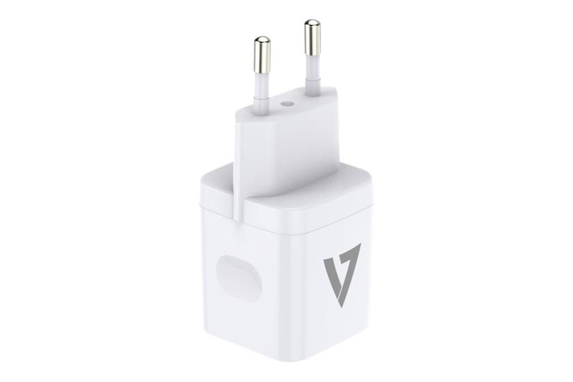 Chargeur 20W USB-C+lightning 1m V7