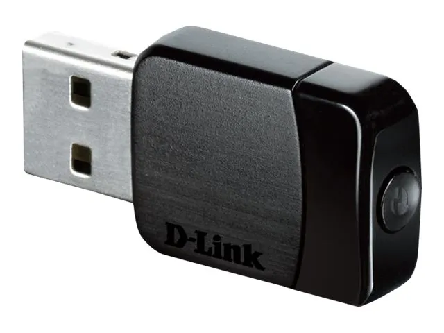 Adaptateur Wi-Fi D-Link AC13U - IEEE 802.11 a/b/g/n/ac - Bi bande - USB 2.0 - 1,24 Gbit/s - 2,40 GHz ISM - 5 GHz UNII - Compacte