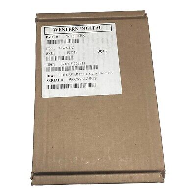 Disque dur 1To Western Digital Blue 3.5" 7200 tours/min