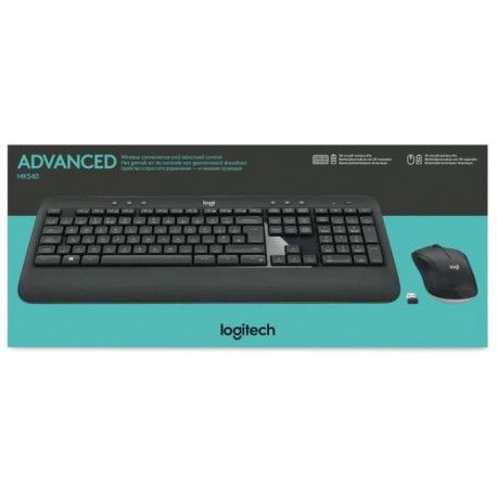 [KITLOGMK540ADVNOIR] Kit clavier/souris Logitech MK540