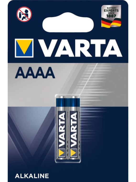 Blister de 2 Piles varta AAAA