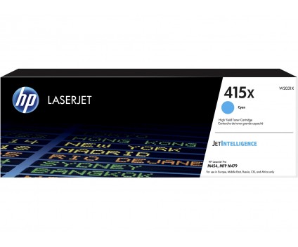 TONER HP 415X CYAN