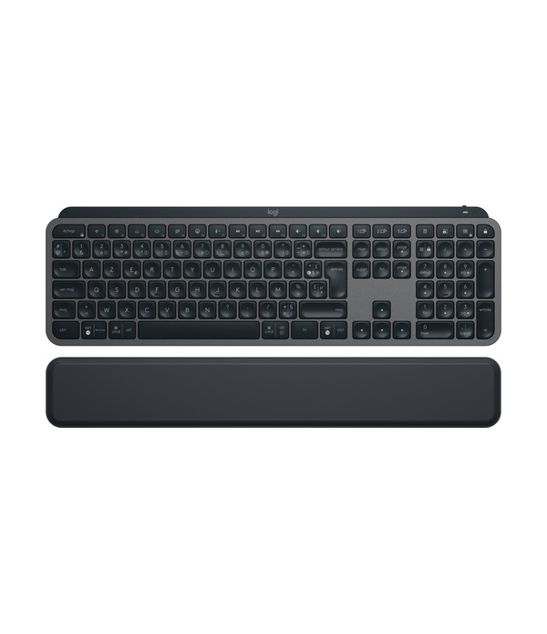 Clavier Logitech MX Keys S Plus noir USBC-RF-BT