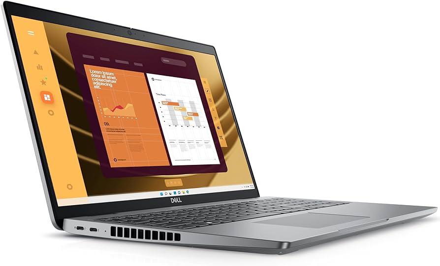 Portable Dell Latitude 5550 - Intel Core i7 - 32 Go RAM - 512 Go SSD - 15.6" Windows 11 PRO - Ecran tactile - Biométrie Windows hello (empreinte et caméra) - ProSupport Flex 3 ans