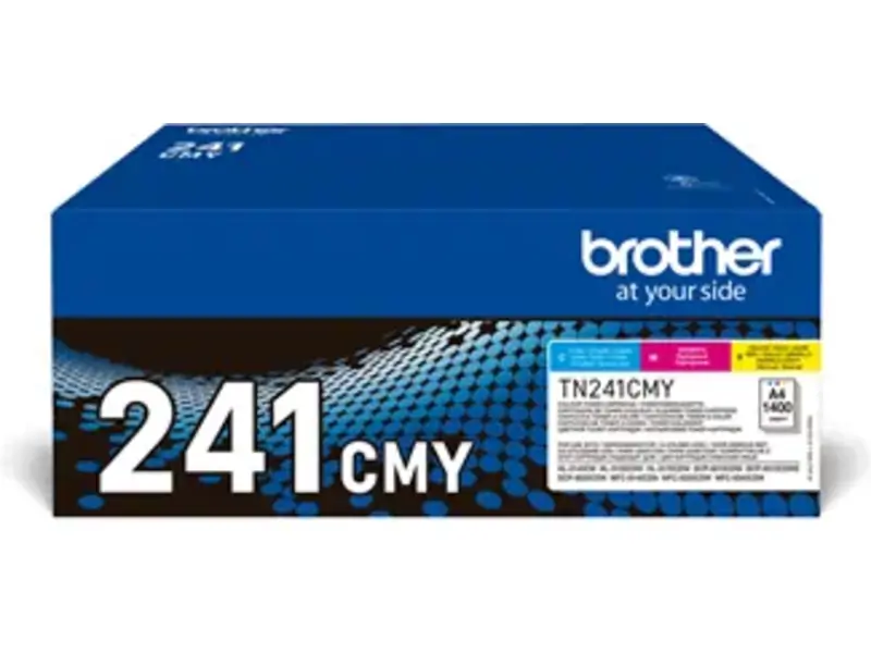 Pack de toner couleur Brother TN-241CMY