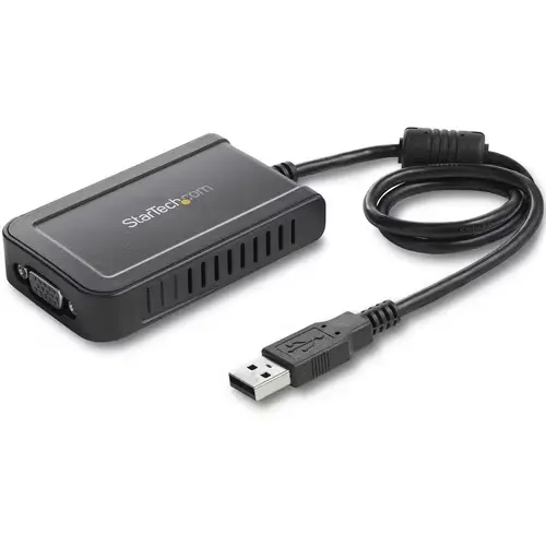 Adaptateur vidéo USB 2.0 vers VGA - Carte graphique externe - M/F - 1920x1200 - 1920 x 1200 Supported