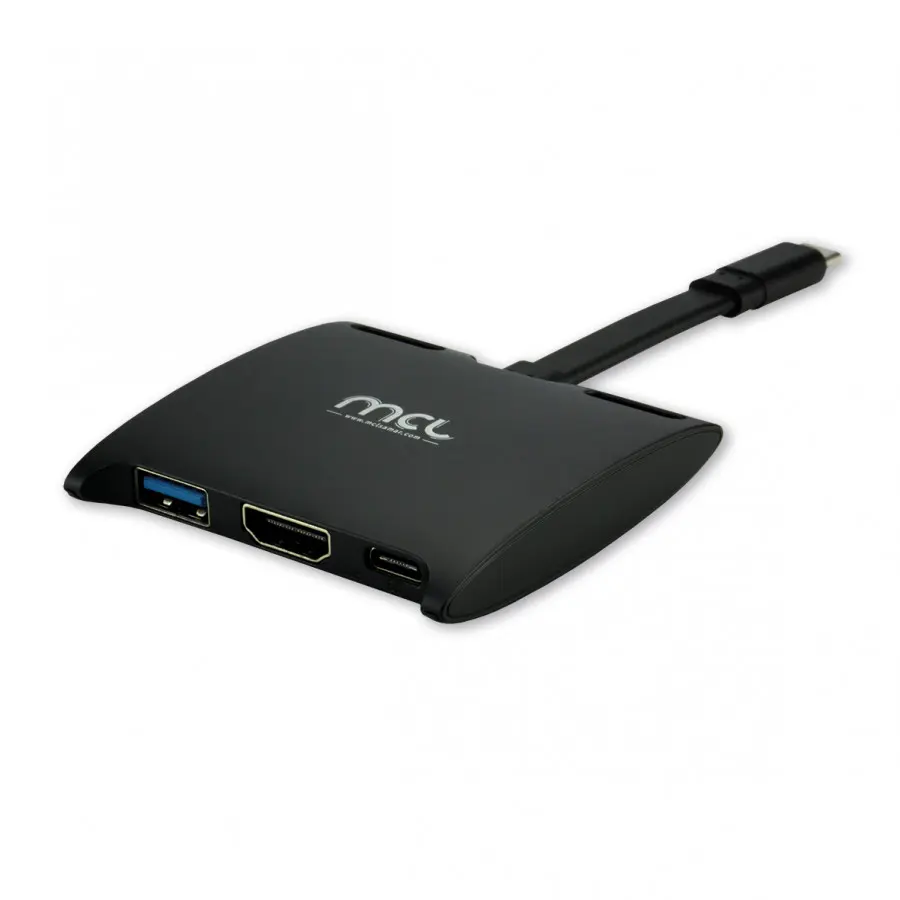 Station d'accueil MCL USB 3.1 Type C - 1 port USB-A - 1 port USB-C - 1 port HDMI