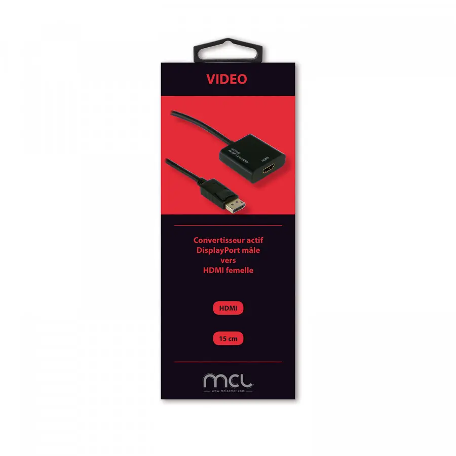 Adaptateur MCL DisplayPort / HDMI