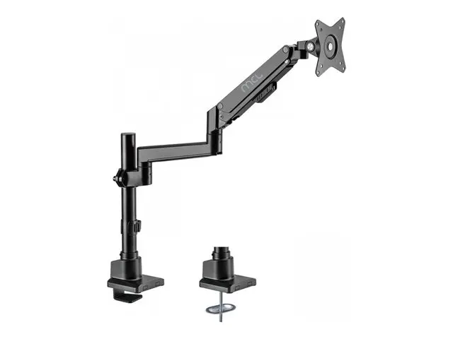 Support écran bureau MCL à amortisseur - 1 écran jusqu'à 32''/9Kg