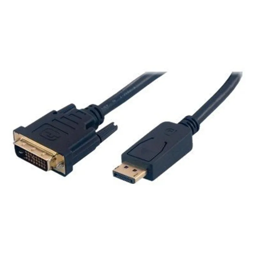 [MC393-2M] Câble DP mâle / DVI mâle 2m MCL Samar