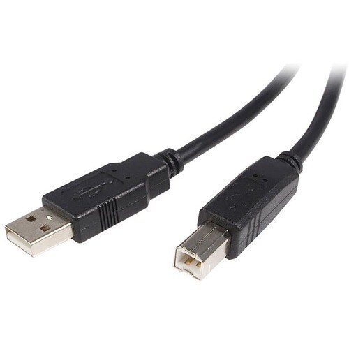 [CABLEUSBA/B-5M] Cable Imprimante USB A/B 5M Noir