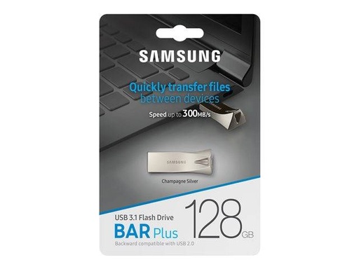 [CLEUSBSAMSUNG128GB] Clé USB Samsung BAR plus 128Go USB 3.1 Type A