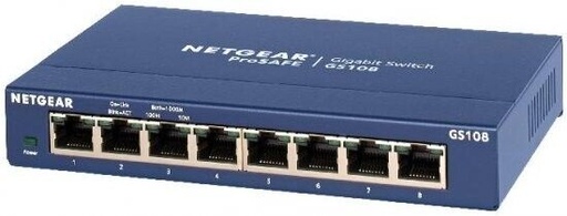 [SWITCHNET8PORT-GIGA] Switch Netgear 8 Ports 10/100/1000
