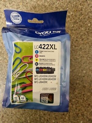 [PACKBROLC422XL] Pack de cartouches Brother LC422XL Bk, C, Y et M 3000 pages en noir et couleurs