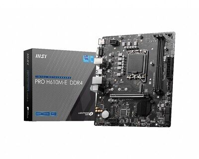 Carte mère MSI Pro H610M-E DDR4