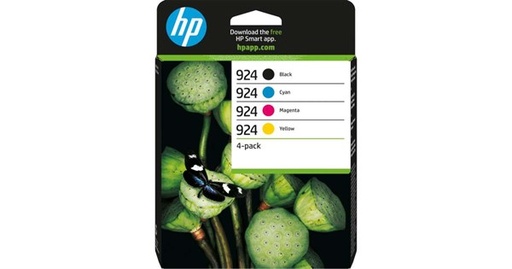 Pack de cartouche HP 924 C, M, Y, BK