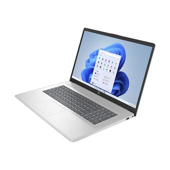 [9S9E6EA#ABF] Portable - HP 17-c3000 17-cn3005nf - Écran 43,9 cm (17,3") - Full HD - Intel Core i3-N305 - 8 Go - 512 Go SSD - Argenté - Intel Chip - 1920 x 1080 - Windows 11 Home - Intel UHD Graphics - Technologie IPS - Appareil photo/Webcam - 9,50 Autonomie de batterie - IEEE 802.11ax Wireless LAN Standard