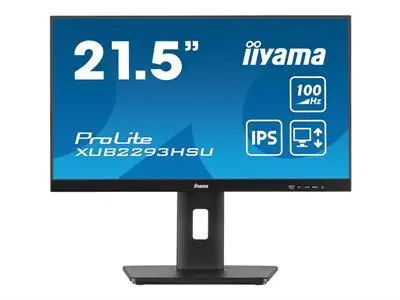 Ecran Refurb IIyama ProLite XUB2294HSU enceintes intégrées - HDMI - DP - VGA - 1920x1080 (Full HD) - Noir